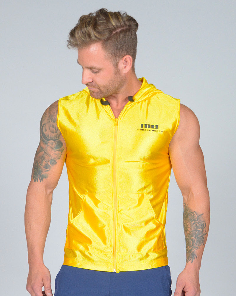 MB Classic Sleeveless Zip Hoodie