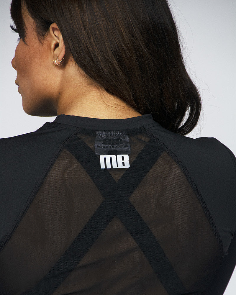 MB Mesh Back Crop